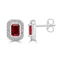 Earrings Brand Woman Royale in Steel Cristallo 14ER037R - 14ER037R